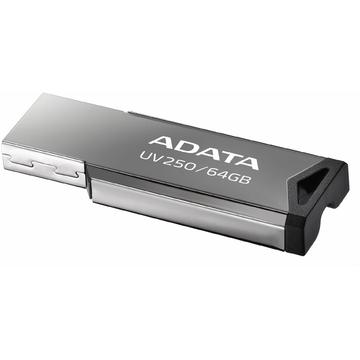 Memorie USB Adata 64GB USB 2.0 UV250 SILVER