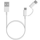 Xiaomi Cablu Date 2 in 1 Micro USB si Type C 30cm