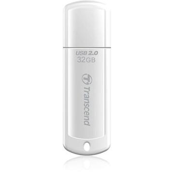 Memorie USB Transcend Flashdrive 32GB Jetflash 370 USB 2.0, White