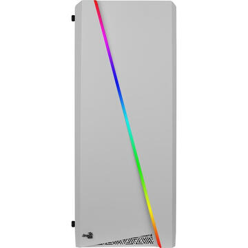 Carcasa ATX Aerocool Cylon RGB White - USB3.0 fara sursa