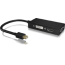 IcyBox Adapter mini DisplayPort -> HDMI/DVI-D/VGA 3-in-1
