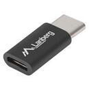 LANBERG Lanberg Adapter USB TYPE-C(M)-MICRO-B(F) 2.0 Black