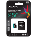 Adata Premier Pro 256GB, Class 10, UHS-I U3, V30, A2 + Adaptor SD