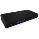 IcyBox Multi Docking Station for Notebooks and PCs, 2x USB 3.0, HDMI, Black