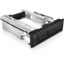 RaidSonic IcyBox Trayless Mobile Rack for 3.5'' SATA/SAS HDD, Black