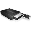 RaidSonic IcyBox Trayless Mobile Rack for 3.5'' SATA/SAS HDD, Black