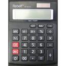 Rebell Calculator de birou, 12 digits, 137 x 104 x 23 mm, dual power, Rebell 8118-12 - negru