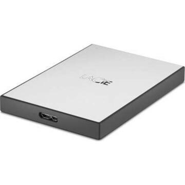 Hard disk extern External HDD LaCie Drive Moon Silver 4TB USB 3.0