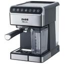 Espressor de cafea Zass ZEM 10 1350W 16 bari 1,8L panou Touch Inox