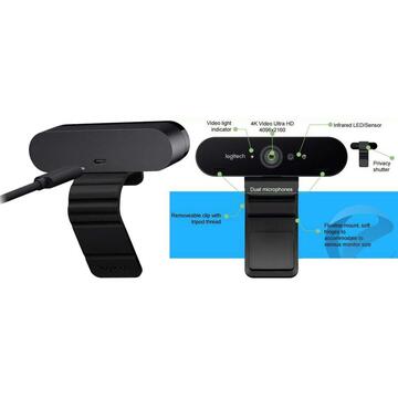 Camera web Logitech Camera Web Brio 4K