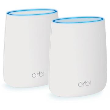 Router wireless Netgear Orbi Micro AC2200 Router Tri-band WiFi System + Satellite (RBK20)