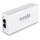 Tenda PoE Injector, IEEE 802.3at compatibil, carcasa plastic, plug &amp; play TENDA "PoE30G-AT" (include timbru verde 1 leu)