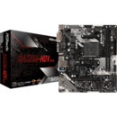 ASRock Placa de baza B450M-HDV R4.0, AM4, DDR4 3200+, 4 SATA3, HDMI, DVI-D, D-Sub