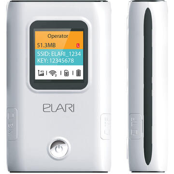 Router wireless 4G eSIM - file server portabil Elari SmartWiFi