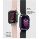 Ringke Rama ornamentala otel inoxidabil Ringke Apple Watch 4 42mm Neon