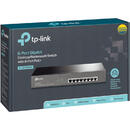 TP-LINK TL-SG1008MP Gigabit PoE+ switch, 8x10/100/1000, 126W, 1U 13'' steel case