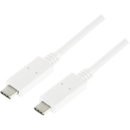 LogiLink LOGILINK - USB-C 3.1 Gen2 connection cable, 0.5m, white