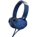 Sony Casti audio, MDRXB550APL, EXTRA BASS, Difuzor neodim 30mm, Albastru