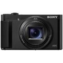 Sony Cyber-Shot DSC-HX99, 18MP, 4K, High zoom 30x cu stabilizare optica, Eye AF, Ecran tactil, Wi-Fi, NFC, Negru
