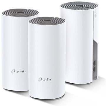 Router wireless TP-LINK Sistem wireless tip mesh Deco E4 AC1200, 3-pack