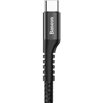 Baseus CATSR-01 USB 2.0 M - USB type C M; 1m Negru