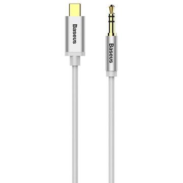 Accesorii Audio Hi-Fi Baseus Cable CAM01-02 USB type C M - Jack 3,5 mm M; 1,2m; Alb
