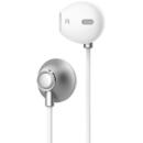 Headphones with microphone Baseus NGH06-0S (silver color