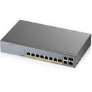 ZyXEL ZyXEL GS1350-12HP, 12 Port managed CCTV PoE switch, long range, 130W