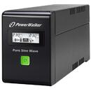 Power Walker UPS Power Walker Line-Interactive 600VA 2x SCHUKO, PURE SINE, RJ11/RJ45,USB,LCD