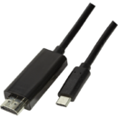LogiLink LOGILINK - USB 3.2 Gen 1x1 USB-C™ male to HDMI 2.0 male, 1.8m