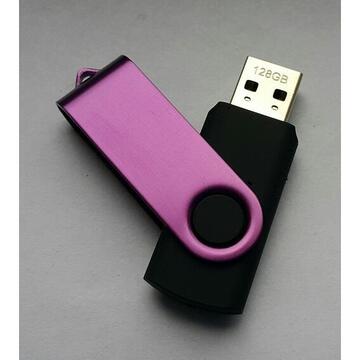 Memorie USB Pen drive IMRO AXIS/128G USB (128GB; USB 2.0; purple color)