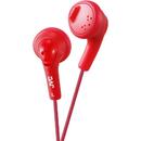 Headphones JVC HAF160REP (in-ear; NO; red color