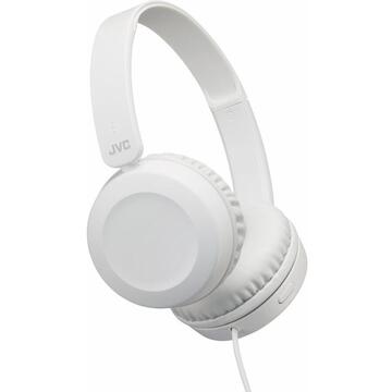Casti Headphones JVC HA-S31M-W (on-ear; YES; white color