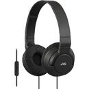 JVC Headphones JVC HA-SR185-B-E (on-ear; with microphone; black color