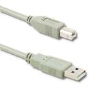 QOLTEC Qoltec Cable USB 2.0 Type A male | USB B male | 5m