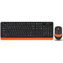 A4Tech KIT wireless A4Tech Fstyler, tastatura wireless "FG10" (104 taste) + mouse wireless "FGK10" (4 but., 2000dpi), orange, "FG1010 Orange"(include timbru verde 0.5 lei)
