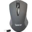 Spacer SPMO-W12, USB Wireless, Black