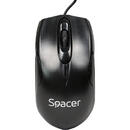 Spacer SPMO-M11, USB, Black