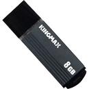 Kingmax 8GB MA-06, compact, aliaj aluminiu, grey  "KM-MA06-8GB/GY" (include timbru verde 0.01 lei)