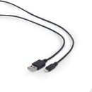CABLU USB2.0 la Lightning Apple  GEMBIRD  1m, (AM/LM), black, 