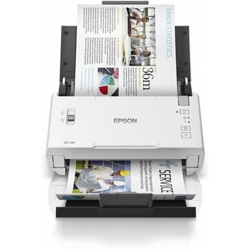 Scaner Epson DS-410, A4, sheetfed, 600x600dpi, ADF Single Pass, duplex, CIS,USB