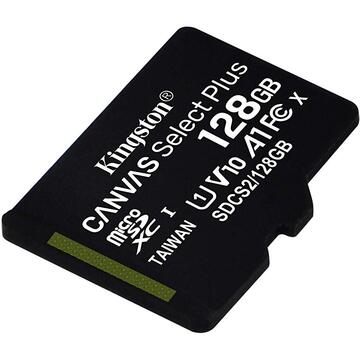 Card memorie Kingston Canvas Select Plus SDCS2/128GBSP (128GB; Class 10, Class A1; Memory card)