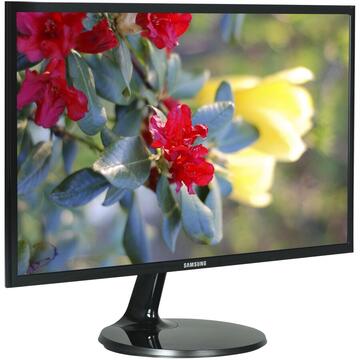 Monitor LED Samsung 23,5"; IPS/PLS; FullHD 1920x1080; HDMI, VGA; black color
