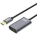UNITEK Unitek Cablu extensie activÄ USB 2.0., 5m,  Alu., Y-271