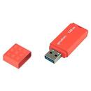 GOODRAM GOODRAM memory USB UME3 128GB USB 3.0 Portocaliu,Citire 60 MB/s, Scriere 20 MB/s