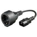 Bachmann Accesoriu UPS Cablu Adaptor IEC C14 - Schuko 1.5m