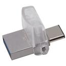 Kingston Memorie USB MicroDuo3c, 32GB, USB 3.0/ Type-C