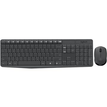 Tastatura Logitech Wireless Combo MK235 US Intrernational layout