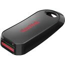 USB flash drive SanDisk Cruzer Snap SDCZ62-064G-G35 (64GB; USB 2.0; black color)