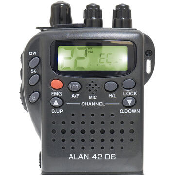 Statie radio Midland CB portabila Alan 42 DS cu Squelch Automat Digital Cod C1267
